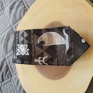 Tropical Hawaii Men's tie. Handmade.